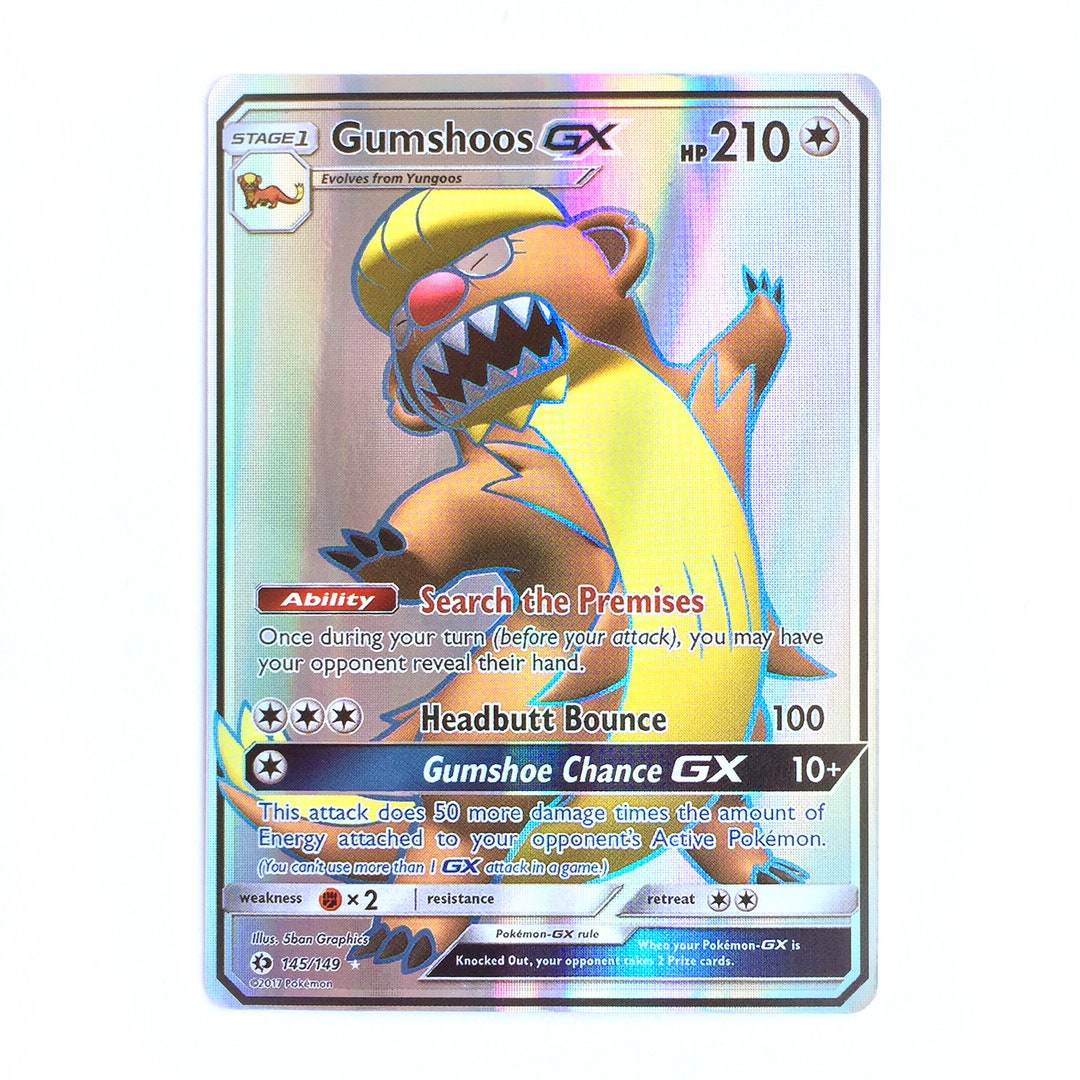 pokemon card gumshoos (075/063) (m1L: Mega Brave) [Colorless] Gumshoos Pokemon card New |