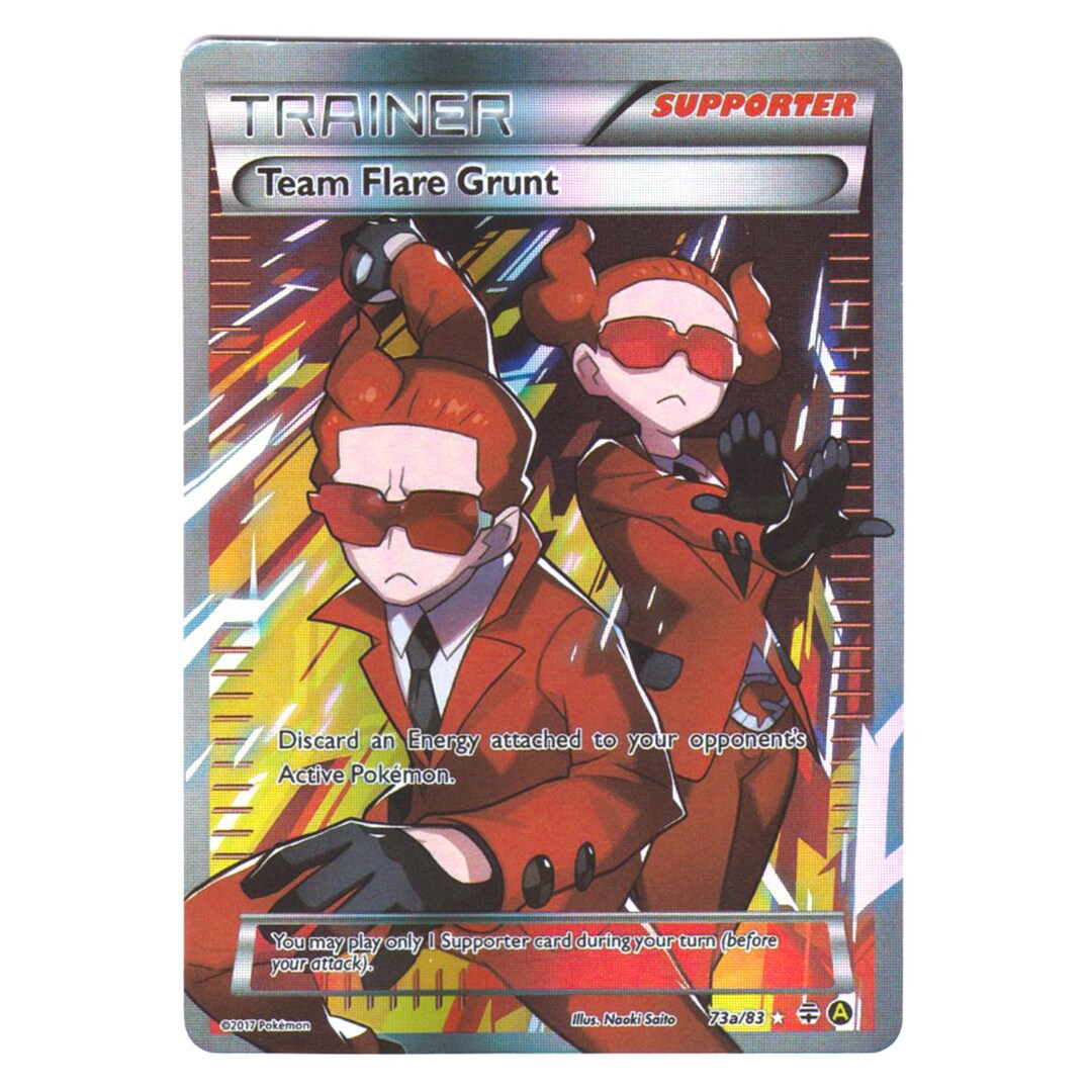 Pokémon Card Team Flare's Grunt XY-P Promo PSA10 Gem Mint | eBay