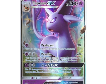 Espeon GX Holo SM Promos SM35 (custom | Proxy) - Etsy
