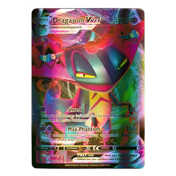 Dragapult VMAX Holo Rebel Clash 093/192 (Custom | Proxy)