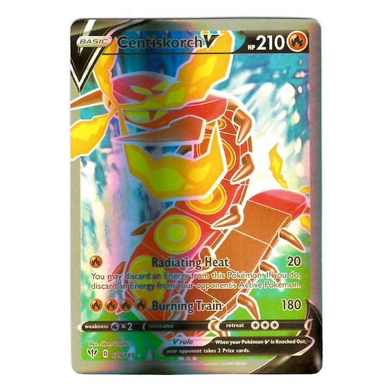Centiskorch V (full Art) Holo Darkness Ablaze 179/189 (custom