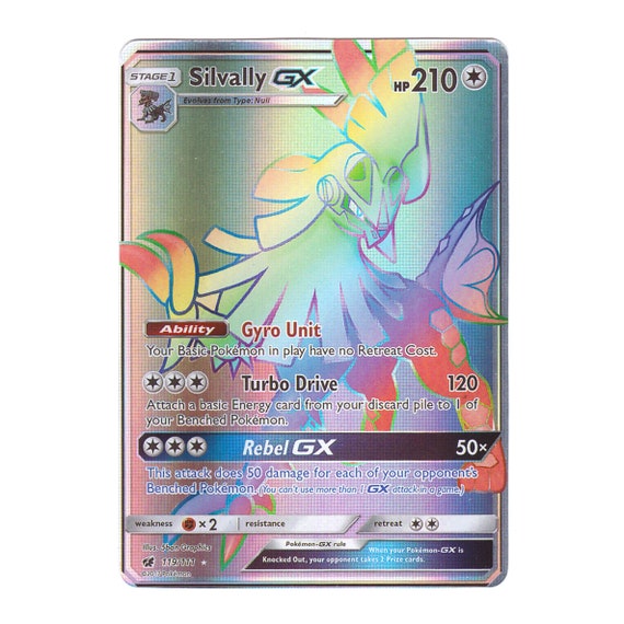 Silvally GX (secret) Holo SM Crimson Invasion 119/111 (custom | Proxy) -  Etsy