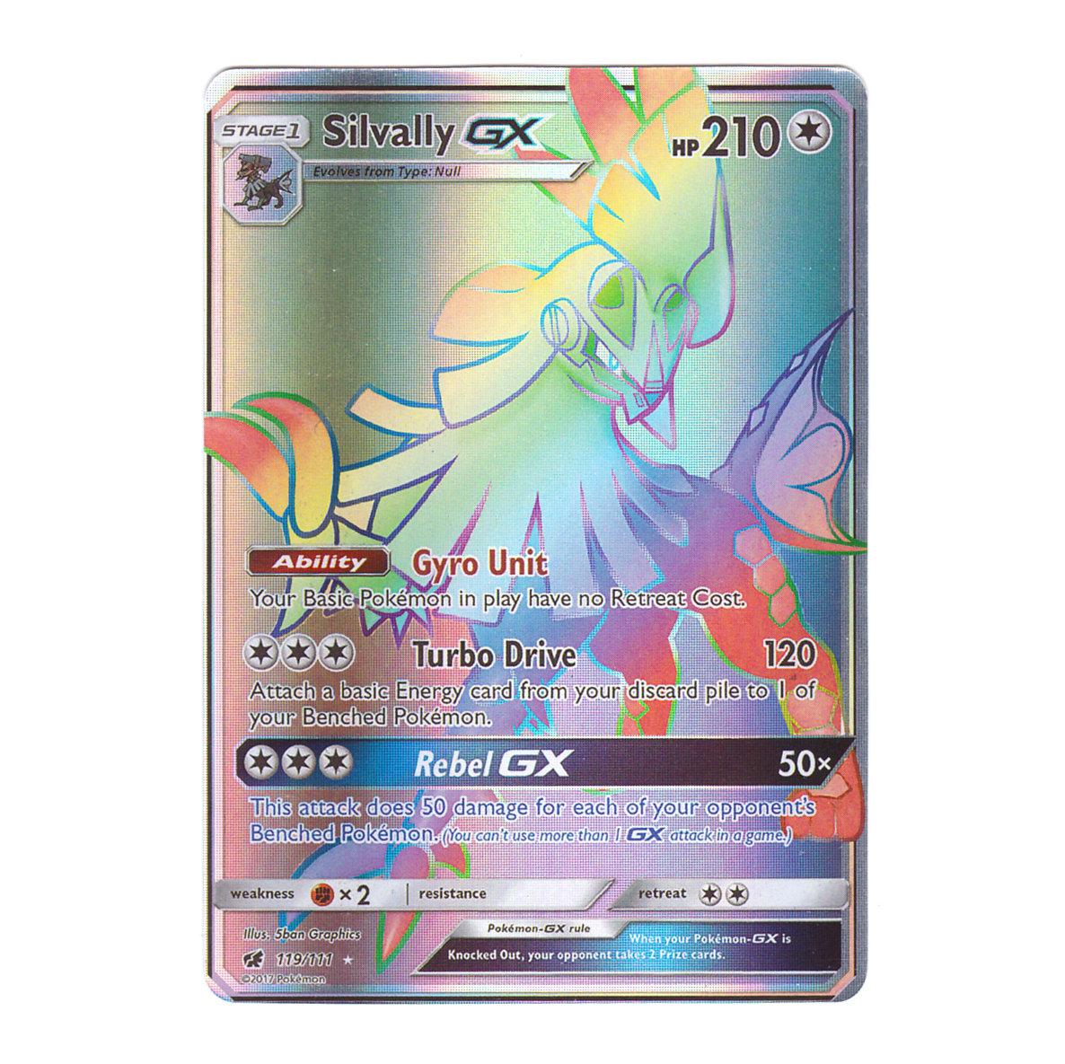 pokemon card silvally gx HR Pokmon SM4S 059/050 When your Pokmon Pokemon Sun and Moon Promo