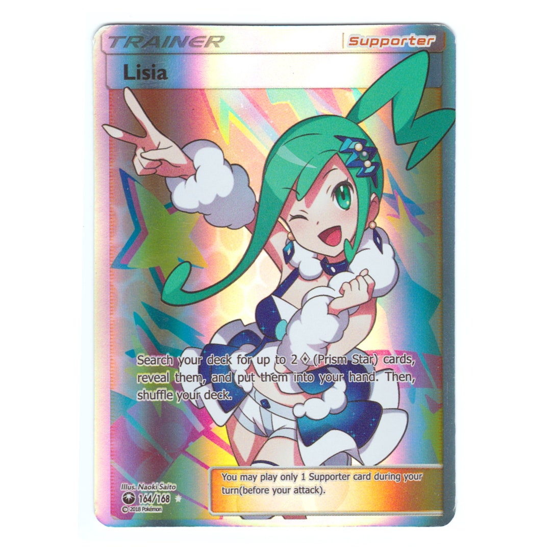 lisia pokemon card Lisias Appeal 086/064 Trainer Form Pokmon Card Lisia SR PSA10