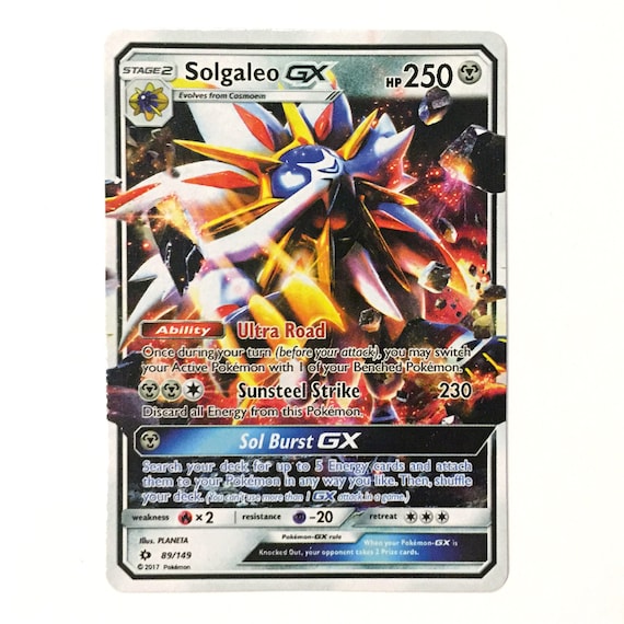 Solgaleo GX Holo SM Base Set 89/149 (Custom | Proxy) Solgaleo GX Holo SM Base Set 89/149 (Custom | Proxy)