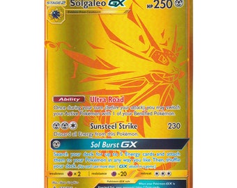 solgaleo gx pokemon card value 2017 Sun & Moon Secret Full Art #155 PSA 10 GEM MINT on Fanatics Collect With its stunning artwork and powerful abilities Solgaleo GX Holo (secret) SM