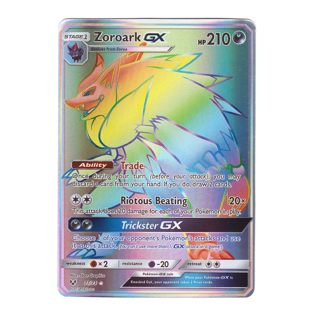 pokemon card zoroark gx Pokemon TCG main image 0