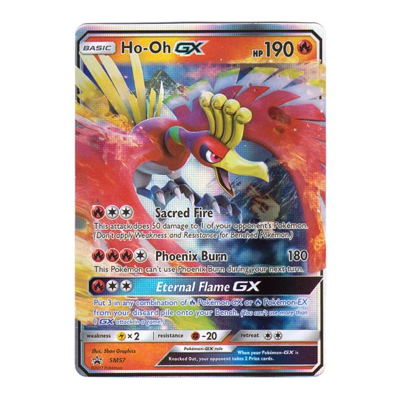 Ho-oh GX Holo SM Promos SM57 (custom | Proxy) - Etsy Ho-oh GX Holo SM Promos SM57 (custom | Proxy) - Etsy