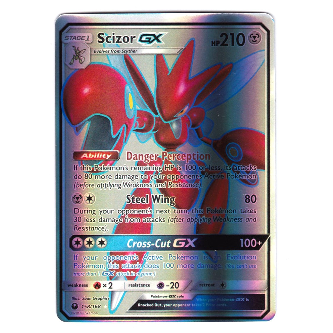 scizor pokemon card POKMON CARD GAME sv5M 089/071 SR