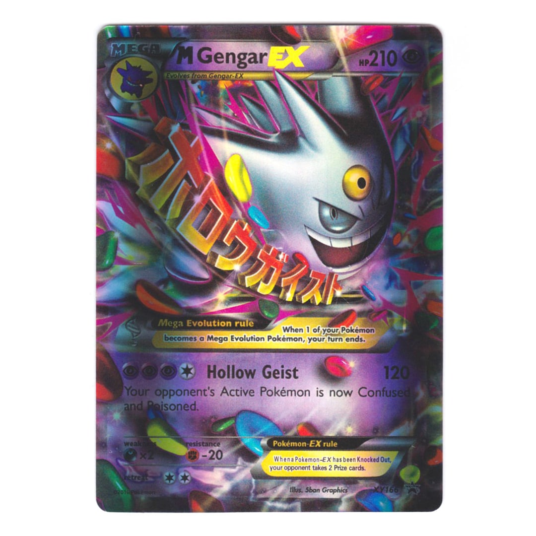 M Gengar EX Holo XY Promos XY166 (custom | Proxy) - Etsy
