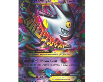 Pokémon TCG: M Gengar EX XY166 Pokémon XY Black Star Promo Holo Ultra Rare