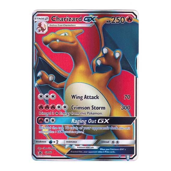 Charizard GX Holo SM Promos SM60 (custom | Proxy) - Etsy