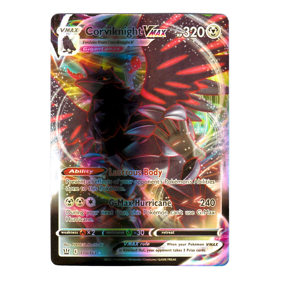 corviknight vmax pokemon card value Corviknight VMAX - 110/163 - Battle Styles