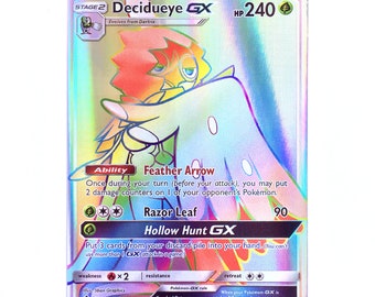 decidueye gx pokemon card value - - 12/149 [G] Hollow Hunt GX Put 3 cards from your discard pile into your hand Decidueye GX 2019 Pokemon Hidden