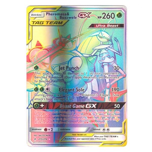 Pheromosa GX - 158/156 - Secret Rare - Pokemon Singles » Sun