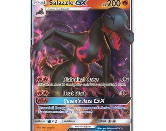 Salazzle GX Holo SM Promos SM63 (custom | Proxy) - Etsy