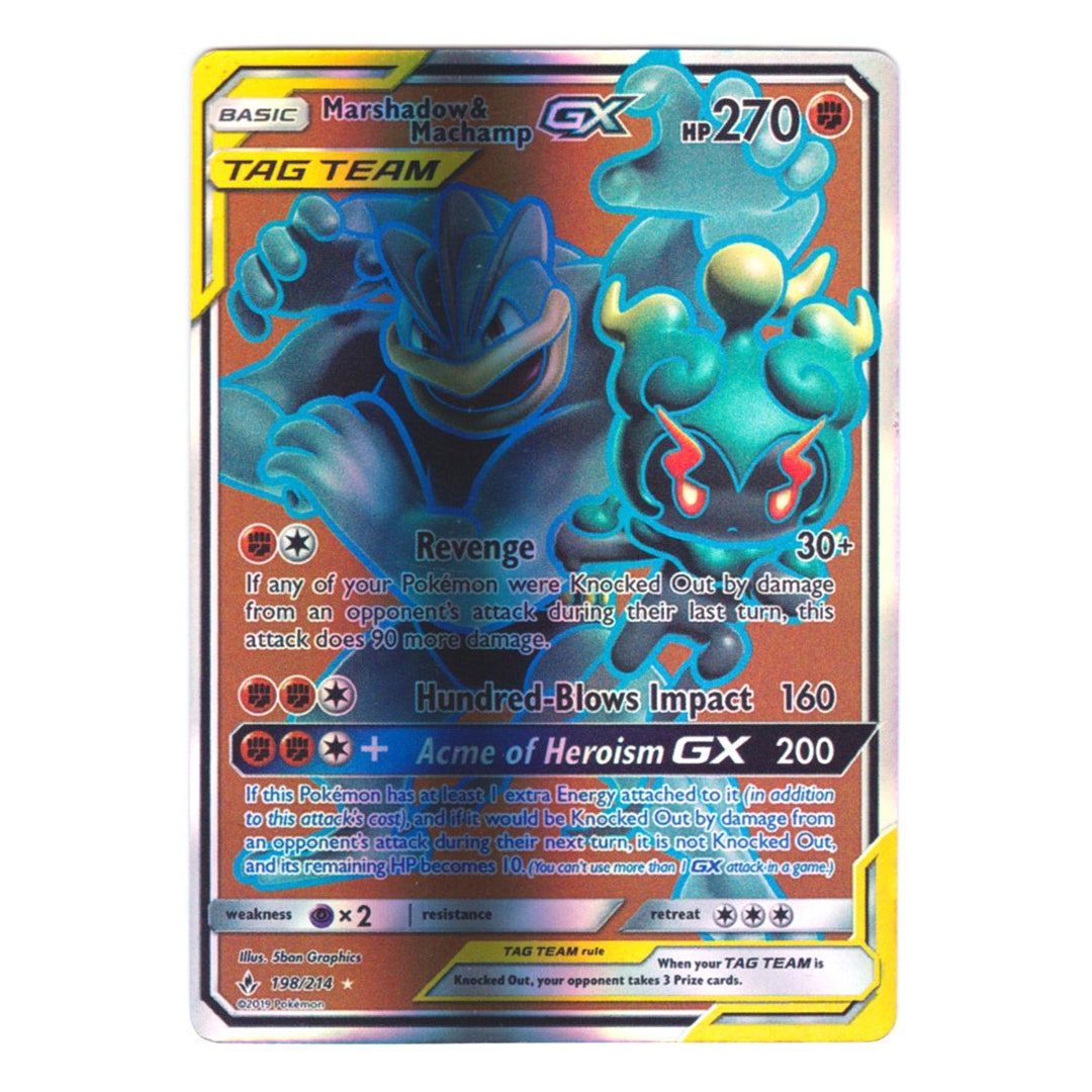 Marshadow & Machamp GX (full Art) Holo SM Unbroken Bonds 198/214 (custom | Proxy) - Etsy Marshadow & Machamp GX (full Art) Holo SM Unbroken Bonds 198/214 (custom | Proxy) - Etsy