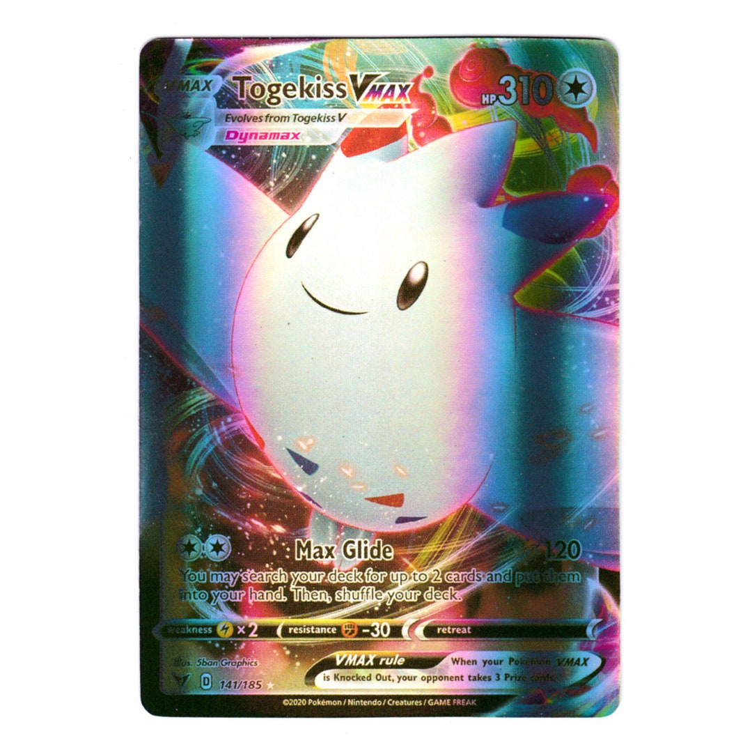 Togekiss VMAX Holo Vivid Voltage 141/185 (custom | Proxy) - Etsy Togekiss VMAX Holo Vivid Voltage 141/185 (custom | Proxy) - Etsy