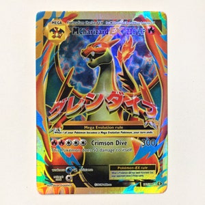 M Charizard EX (full Art) Holo XY Evolutions 101/108 (custom