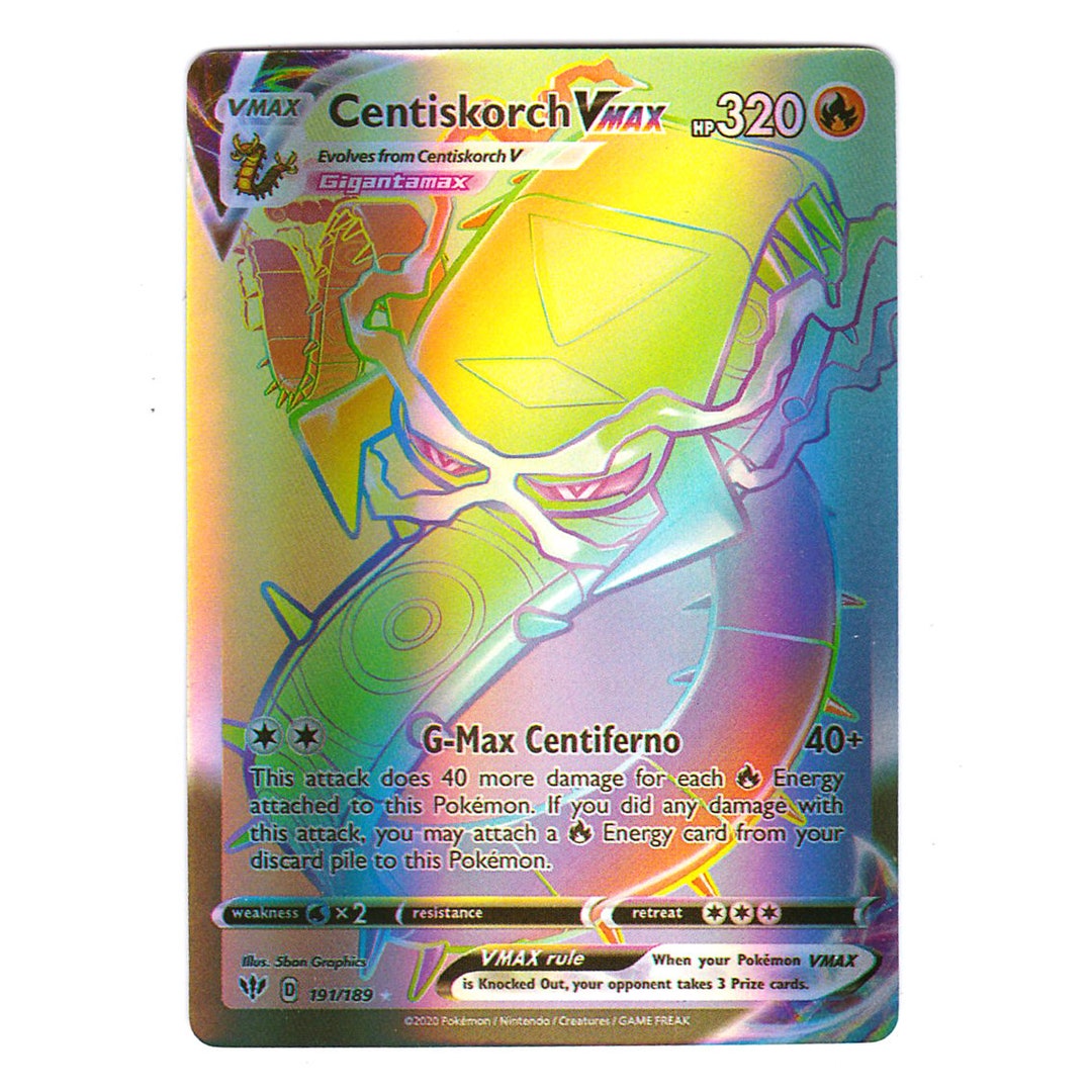 centiskorch pokemon card price Amazon.com: Pokemon - Centiskorch V SV108/SV122 - Shining Fates - Shiny  Vault Full Art Holo