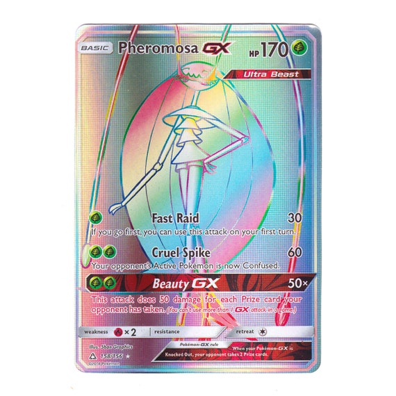 pheromosa pokemon card Pheromosa & Buzzwole GX Full Art (Singles) – PokePort Cards main image 0