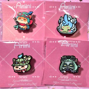 ティーモピン ティーモエナメルピン アルケインピン子犬シリーズ LOL