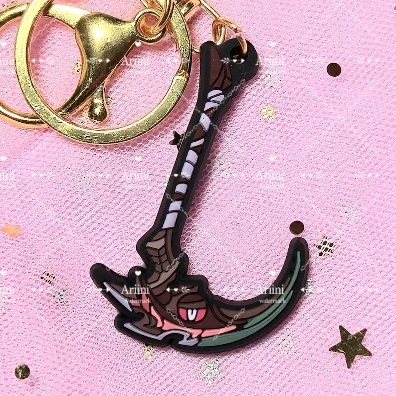 Kayn Keychain Snow Moon Kayn Heartsteel Odyssey Kayn Rhaast Scythe Lol ...