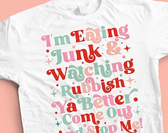 Retro Home Alone Christmas Quote Graphic: Girly Holiday DTF (Digital Download)
