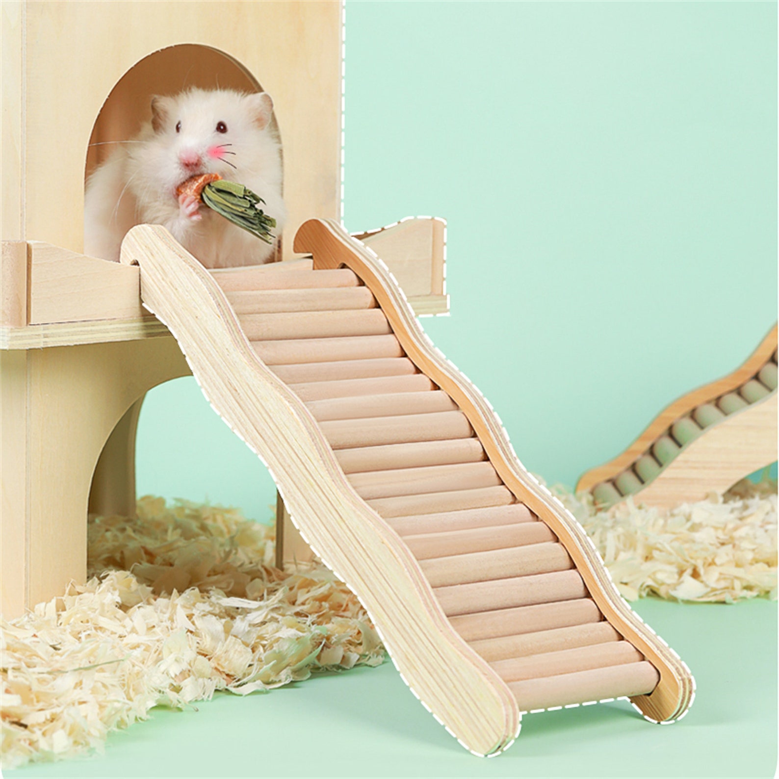 Hamster Ladder Hamster Wood Ladder Hamster Supplies Hamster Etsy
