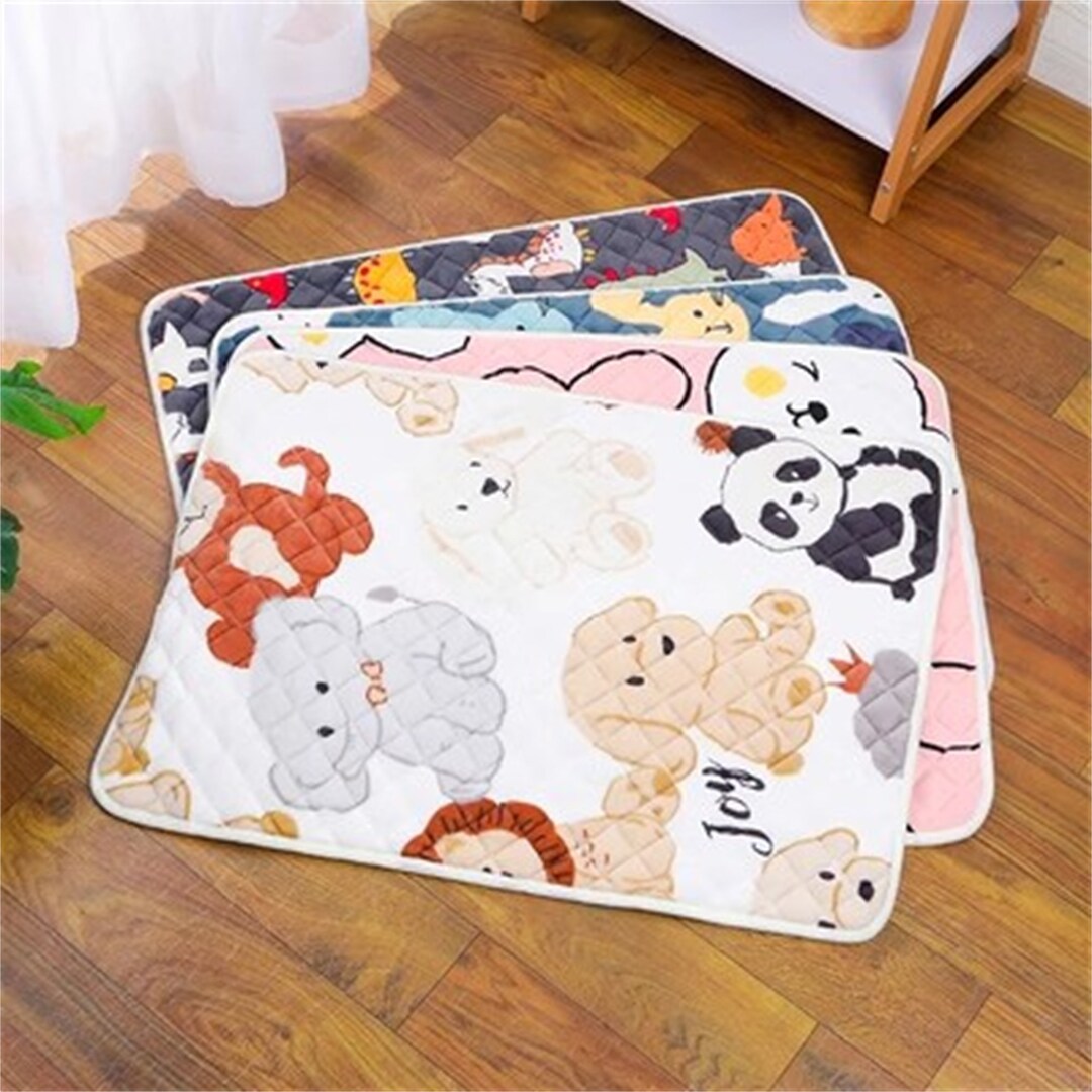 Plush Pet Mat,rug Playmat for Dogs,kittens,rabbits,washable Nonslip