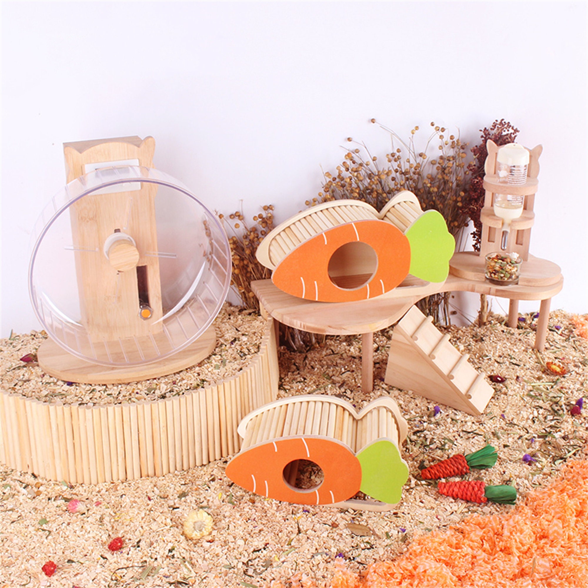 Carrot Hamster Hideout Hamster Supplies Hamster Palyhouse Etsy