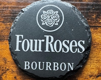 FourRoses Bourbon Slate Coaster