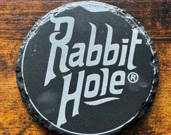 Rabbit Hole Bourbon Coaster