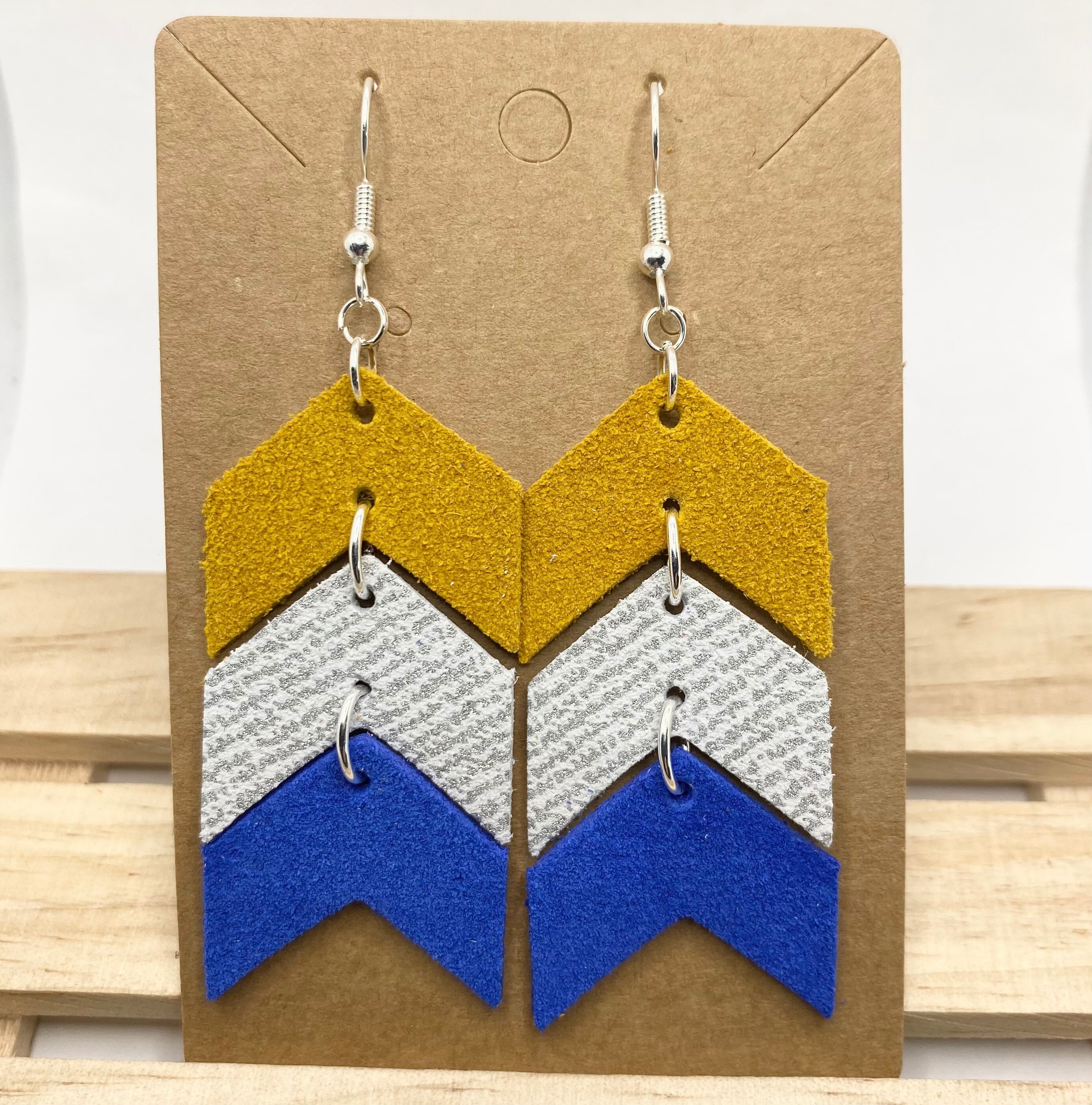 Triple Arrow Earring - Etsy