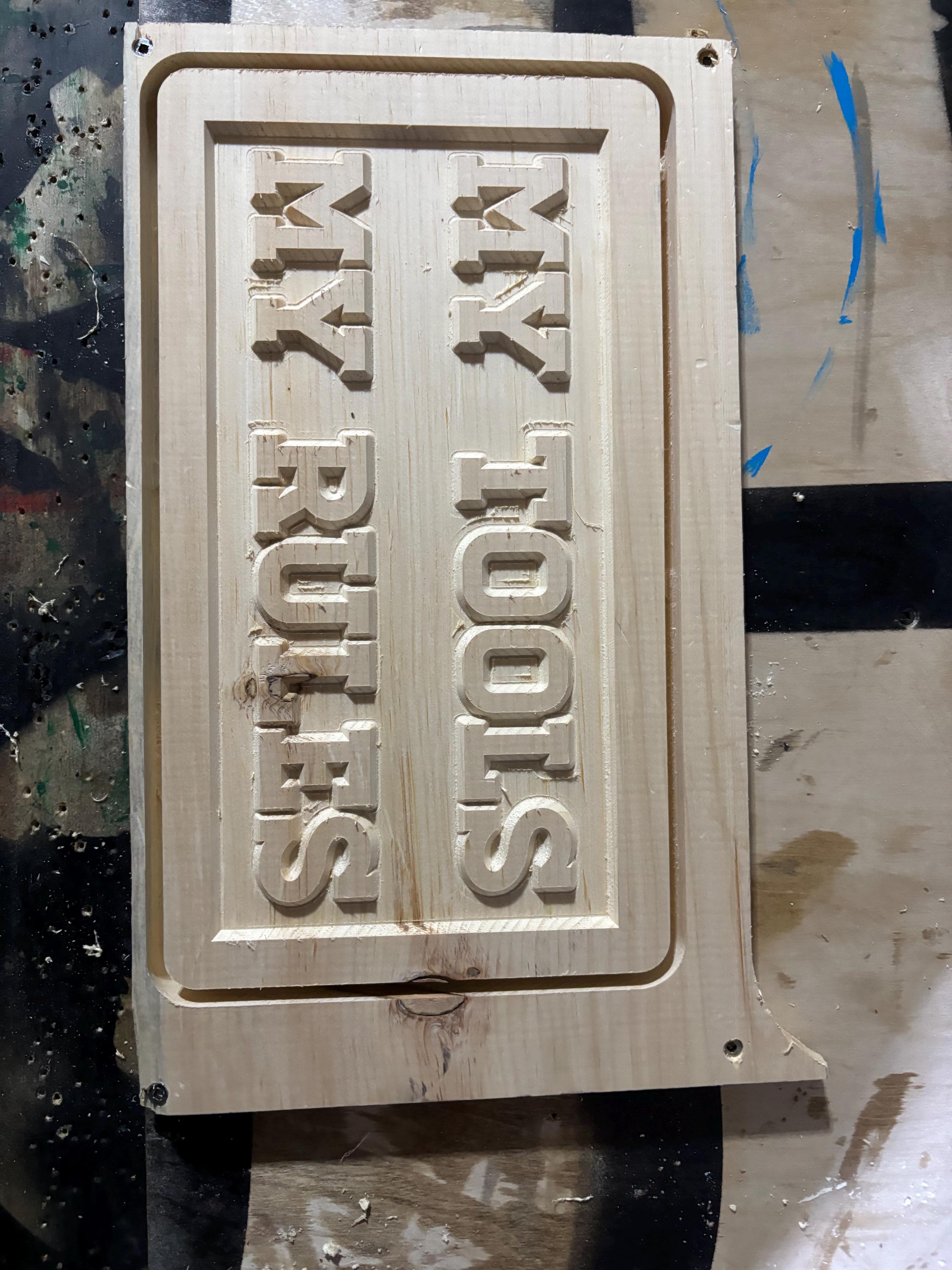 Digital Svg, Dfx, Pdf File for a Sign for CNC Routers - Etsy