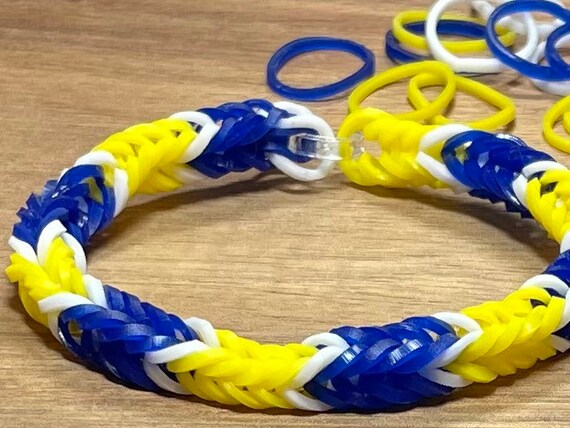 Rubber Band Bracelet, Friendship Bracelet, Rainbow Loom Bracelet