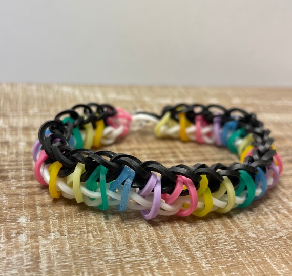 Buy Rubber Band Bracelet, Friendship Bracelet, Rainbow Loom