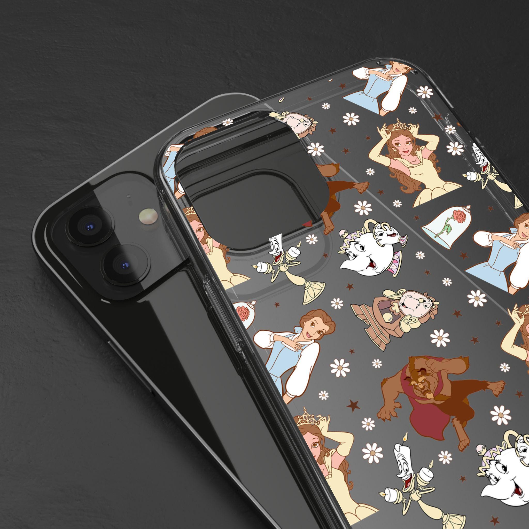 ルーちゃん ディズニー新エリア スマホケース 美女と野獣 ベル | 美女と野獣 | ディズニー MagSafe iPhone ケース | 17 | 16
