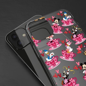 Disney Valentine&#39;s iPhone and Samsung Case | Mickey Mouse | Minnie Mouse | Donald Duck | Pluto | Goofy | Daisy Duck | Chip and Dale