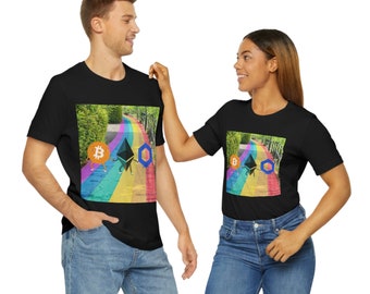 Crypto Friends Unisex Jersey Short Sleeve Tee by The Band Famous