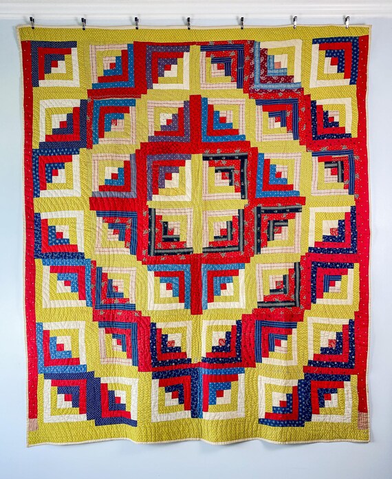 アンティークキルト✴︎ログキャビン