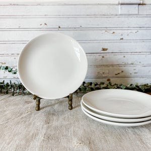 Set of 4 Vintage Homer Laughlin Ironstone 6&quot; Side Plates