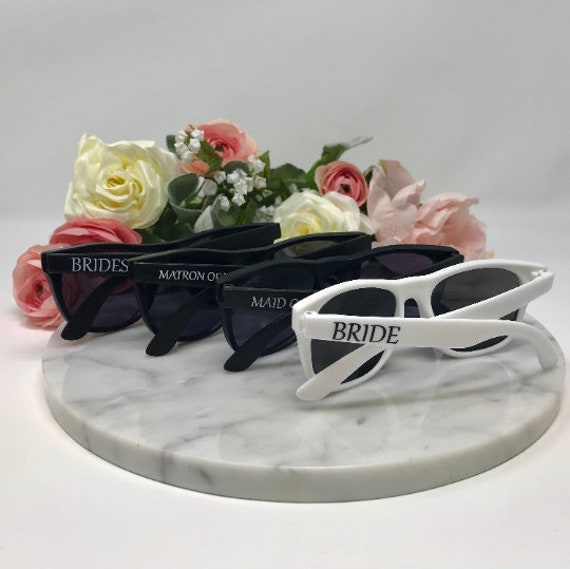 Bridesmaid Sunglasses, Bridesmaid Gifts, Wayfarer Style  display picture 1