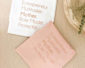 Unternehmer Mama Shirt, Mutter, Mompreneur Geschenk, Unternehmer Shirt für Frauen, Kleinunternehmer Geschenk
