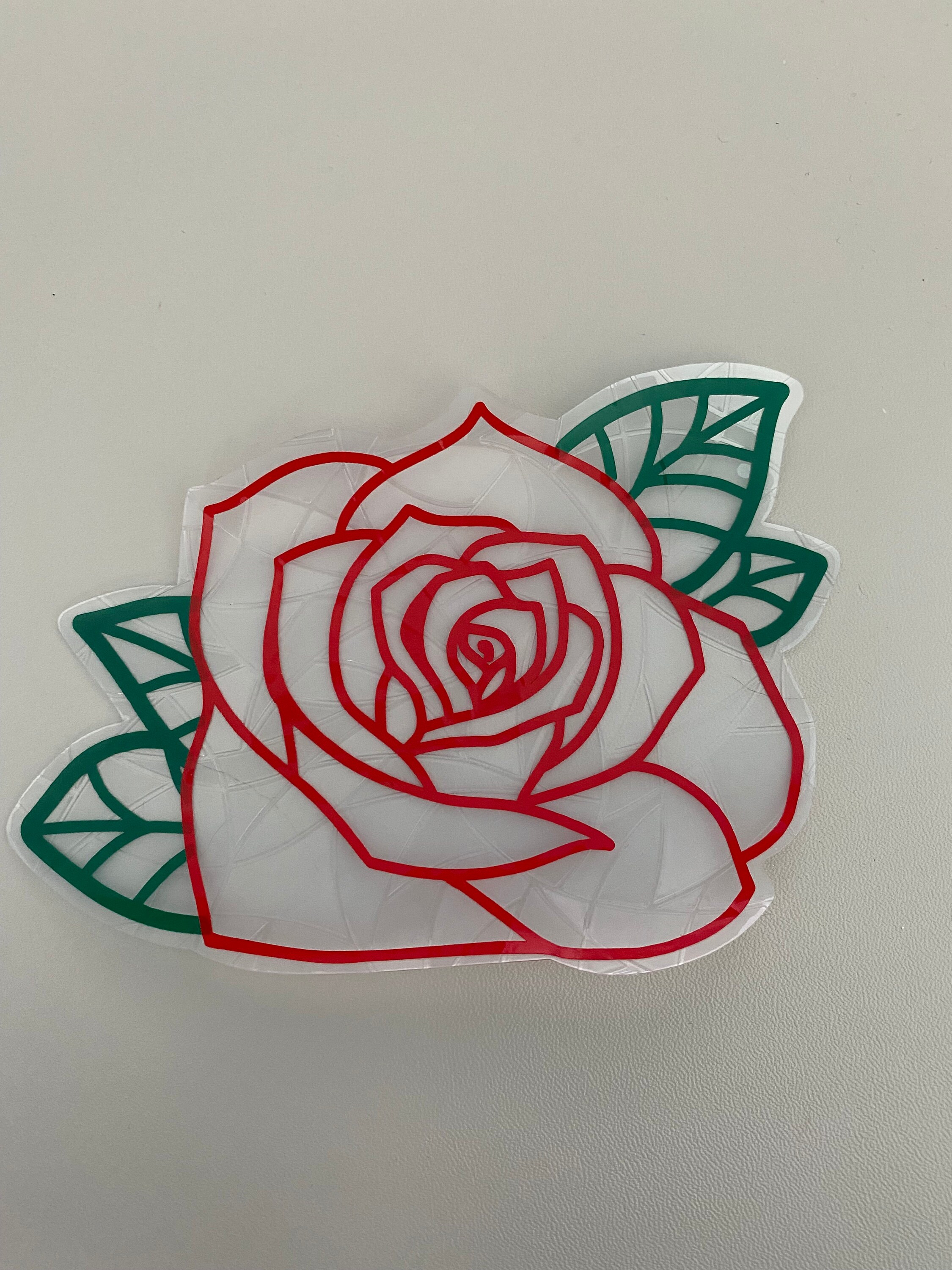 Suncatcher Sticker – Rose and Fawn