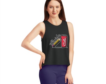 Camiseta sin mangas corta bailarina para mujer