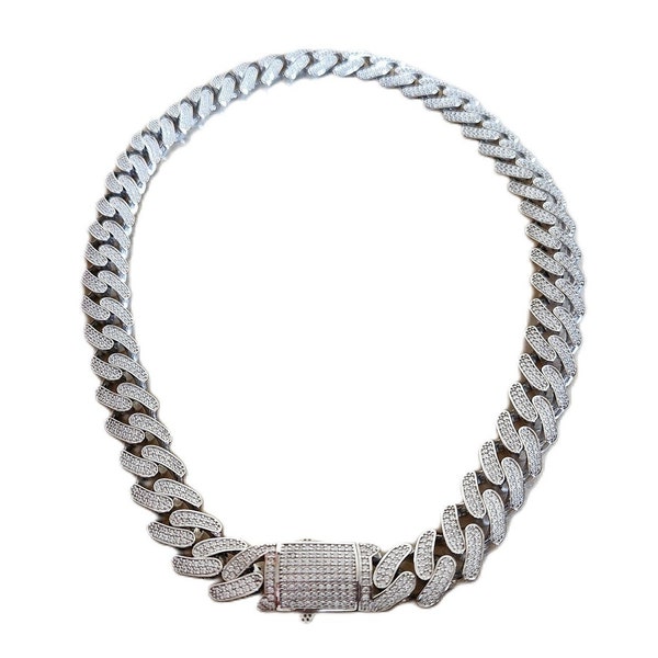 cuban link velvet brown