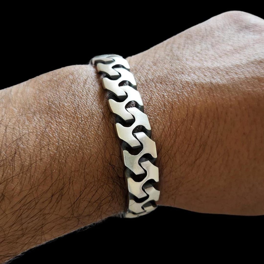 I'M OK for RHC Silver Cable Bracelet（M） Sterling Silver Cable Bracelet | Florence Collection | MANSSION