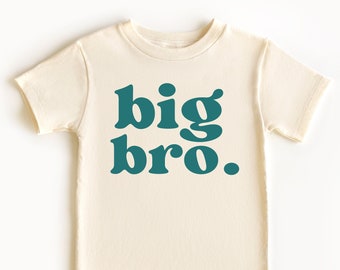 Big Bro Shirt,big brother shirt, big brother shirt announcement, pregnancy reveal, pregnancy announcement shirt, boy shirts, toddler shirt