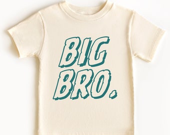 Big Bro Shirt,big brother shirt, big brother shirt announcement, pregnancy reveal, pregnancy announcement shirt, boy shirts, toddler shirt